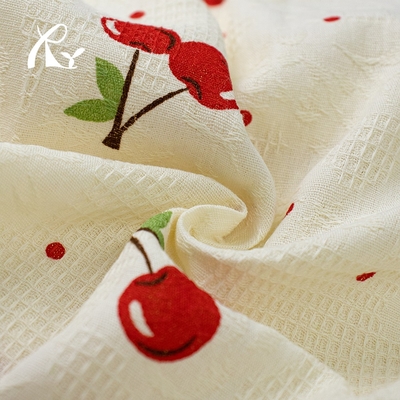 Soft Width 148 cm 100% Cotton Woven Digital Floral Printed Fabric for Skirt Dress Headscarf Accessories