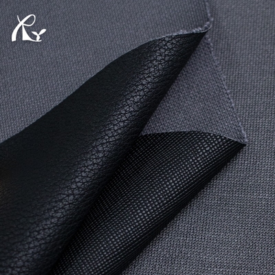0.6mm Eco-friendly Hydrolyze-resistant Bamboo Fiber Bottom  Bio Leather for Sofa Furniture