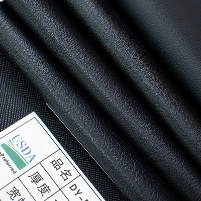 0.6mm Eco-friendly Hydrolyze-resistant Bamboo Fiber Bottom  Bio Leather for Sofa Furniture