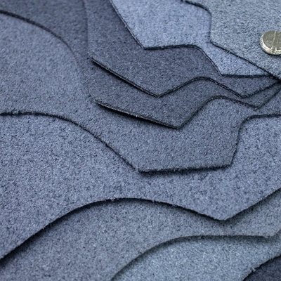 Custom Designer Smooth Regenerated Recycled Leather Eco-Friendly Faux Leather with Embossed Pattern for Bag Shoes & Sofa