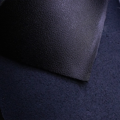 Custom Designer Smooth Regenerated Recycled Leather Eco-Friendly Faux Leather with Embossed Pattern for Bag Shoes & Sofa