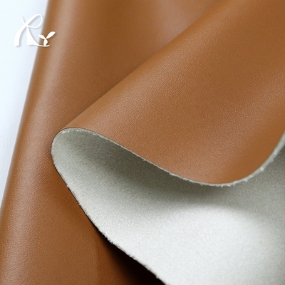 Custom 1.1mm Eco-Friendly Apple Bio-Based Vegan Leather Water Resistant PU Synthetic Leather for Car Sofa Bag Furniture Chair