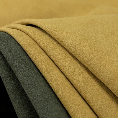 Imitation Cow Faux Suede Pu Leather 1.4mm Velvet Leather for Kenbo Shoes Boots Synthetic Leather