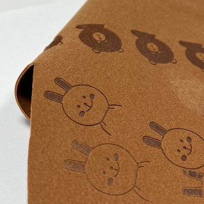 Custom Eco-Friendly PU Synthetic Leather Cheap Suede Imitation Microfiber Leather for Electronic Packaging Boxes Chairs Sofas