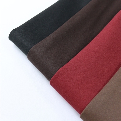0.6mm Imitation Microfiber Leather Suede Luxury Fabric Furniture Artificial Premium Pu Leather for Shoes Bags