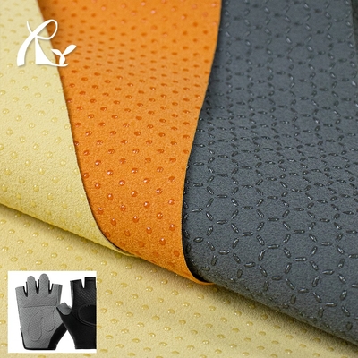 Multiple Styles Dotted Non-Slip Silicone Fabric for Gloves Pet Pad Car Seat Cushions Furniture Chairs Pu Leather