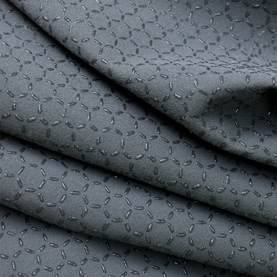 Multiple Styles Dotted Non-Slip Silicone Fabric for Gloves Pet Pad Car Seat Cushions Furniture Chairs Pu Leather