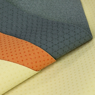 Multiple Styles Dotted Non-Slip Silicone Fabric for Gloves Pet Pad Car Seat Cushions Furniture Chairs Pu Leather