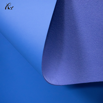 Fine Grain Atomic Bomb PU 1.4mm Imitate Microfiber Leather for Shoes Bags Imitation Microfiber Pu Leather
