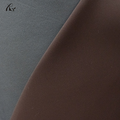Luxury Imitation Microfiber Snow Boots with 1.4mm PU Environmental Friendly Coarse Frosting Leather Surface for Sofas