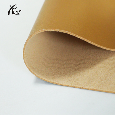 Litchi Grain Leather 1.4mm PU Waterproof Imitation Cotton Velvet Base Fabric for Shoes Chair Car Bag Garment Microfiber Leather