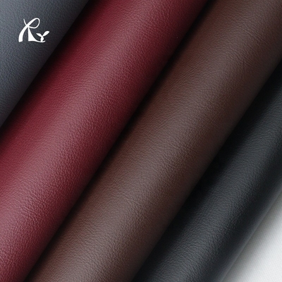 Small Lichi Grain 1.4mm PU Eco Leather Material Wear Resistant for Bags Shoes Pu Artificial Leather Products