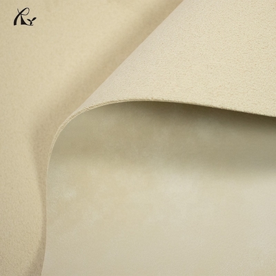 1.4mm Imitation Microfiber Mixed Color Dual Color Retro PU Leather for Shoes Luggage Handbags Synthetic Leather