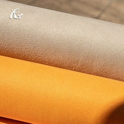 Suede Microfiber 1.4mm Color for Shoes ECO Double-sided Suede Surface True Microfiber Leather