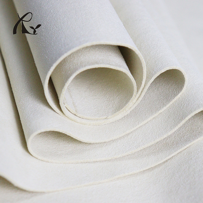 Simulated Leather 1.0mm Thick Double Suede Microfiber Leather Real Microfiber Leather Fabric  for Shoes and Electronic Packaging