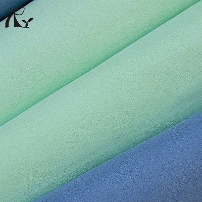 0.8mm Thick Double-Sided Faux Suede Microfiber Synthetic Leather for Bags Furniture Clothing Luggage Leather Rope Same Color