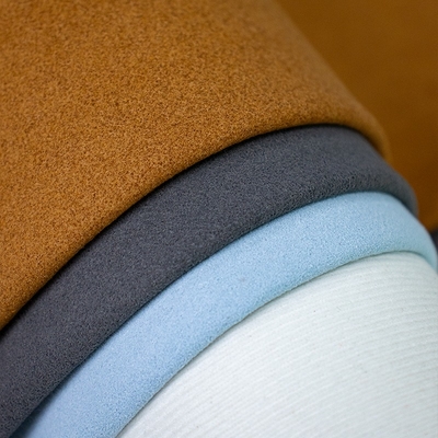 Double Sided Fluff 0.85mm Suede Microfiber Wear-resistant for Car Accessory Pillow Suede Microfiber Leather