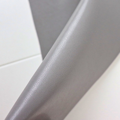 Wholesale Eco-friendly 0.6mm Microfiber Leather Embossed PU Resistant Hydrolysis for Furniture Shoes Bags Sofas Cow Grain