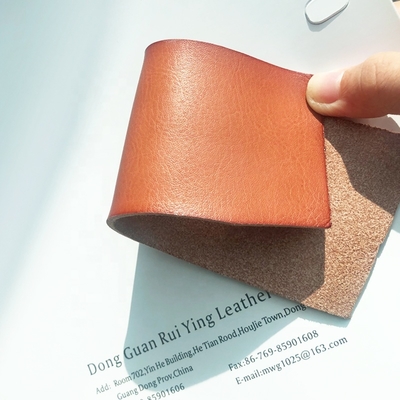 2.0mm Waterproof Stain Resistant Microfiber PU Leather for Shoes Sandals Dyeable Microfiber Leather