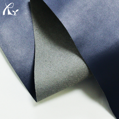Stock Lots of Multi Color Spot 0.7MM Lapa Grain Microfiber Leather in China