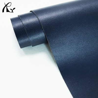 Stock Lots of Multi Color Spot 0.7MM Lapa Grain Microfiber Leather in China