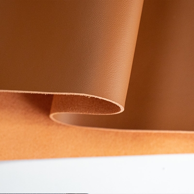 PU Shoe Material Luggage Fabric 1.4mm Thick Leather Fine Grain Microfiber Leather High Quality