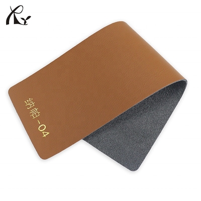 Custom Napa Microfiber 1.2mm PU Leather for Car Seat Furniture-True Embossed Waterproof Microfiber for Chair Bag Sofa Dress