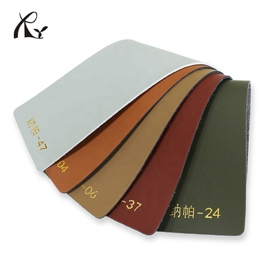Custom Napa Microfiber 1.2mm PU Leather for Car Seat Furniture-True Embossed Waterproof Microfiber for Chair Bag Sofa Dress