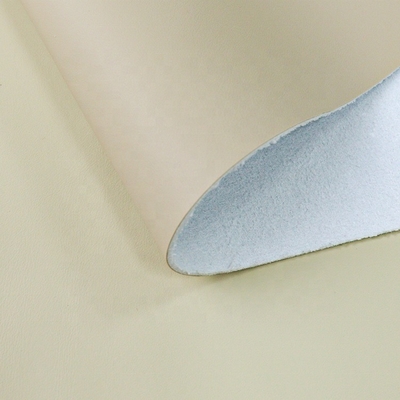 Organic 1.2mm Microfiber Silicon Eco-Friendly PU Leather for Medical Furniture Use Embossed Stretch Waterproof for Sofas Chairs
