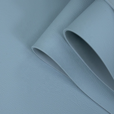 Custom 1.3mm High -Quality PVC Semi Silicone Leather for Table Mat Car Seat Floor Mat Luggage Bags Synthetic Silicone Leather