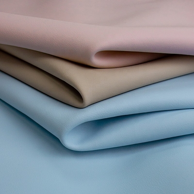 Custom 1.4mm High Quality Eco-friendly Synthetic PU Leather Waterproof Stretchable for Car Seat Covers Sofa Bags Solvent-Free