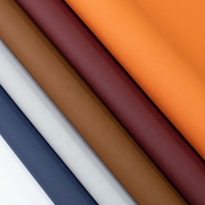 Custom 1.0mm Eco-Friendly PU Leather Material Solvent-Free Synthetic Leather for Bag Golf Sofa Medical Bed Cover Manufacturers