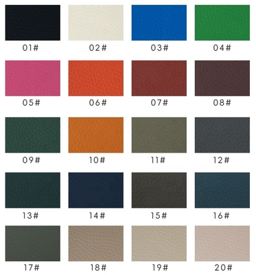 Custom Eco-friendly 1.4mm Waterbased Synthetic Leather From China Lychee Texture Soft for Furniture Bags Solvent-Free PU Leather